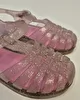 Sandália Com Fivela/Com Gliter Rosa Melissa 26-27