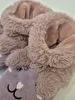 Pantufa Com Pêlos Rose Stuf 25-26