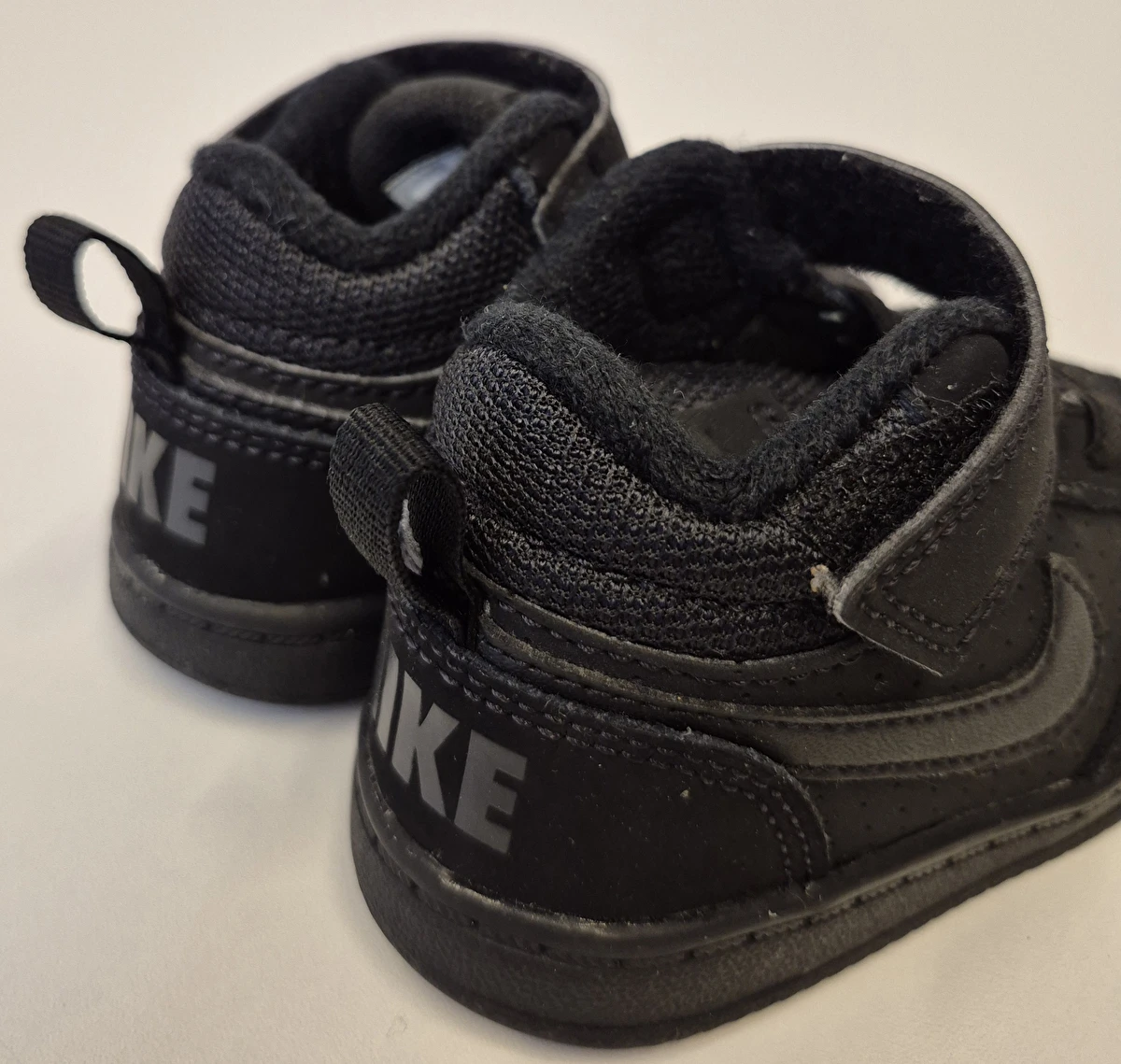 Tênis Cano Médio/Com Velcro Preto Nike 21
