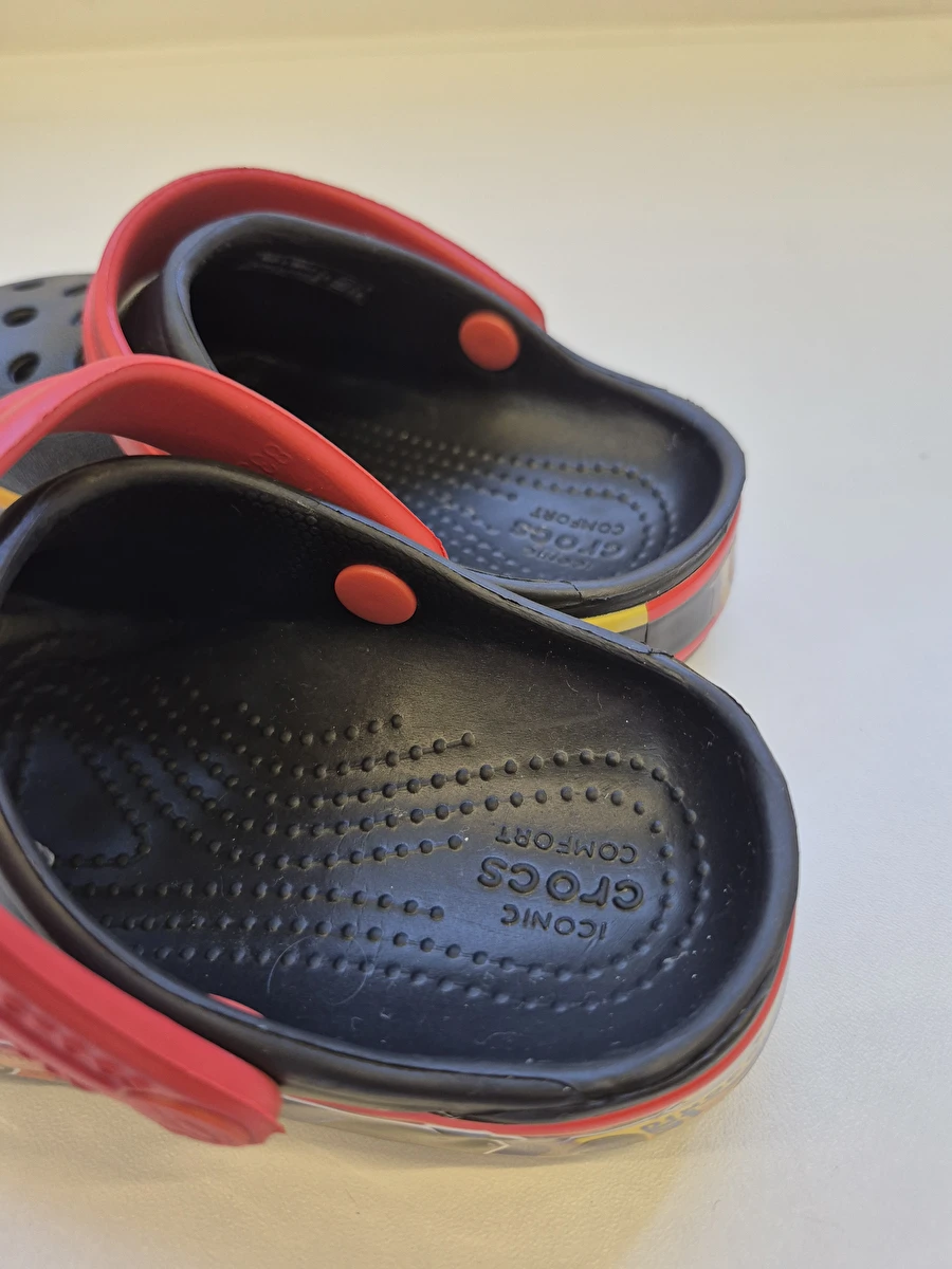Sandália Modelo Tradicional/Carros Preto Crocs C 8