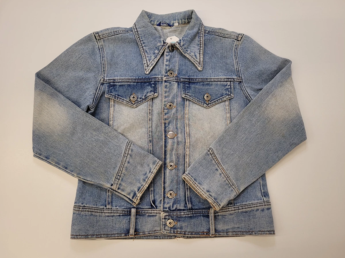 Jaqueta Algodão Tipo Jeans Azul Tactic's 18 Anos