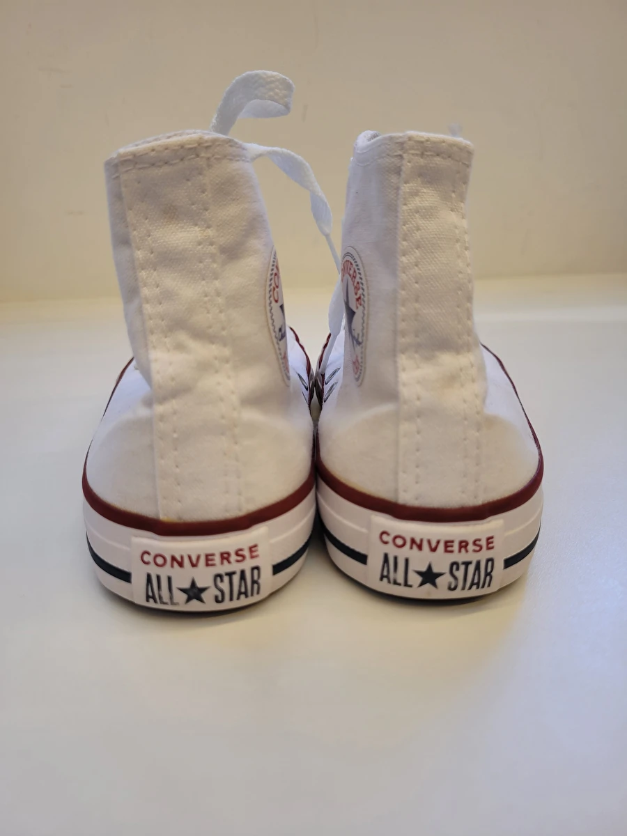 Tênis Cano Médio/Com Cadarço Branco All Star 32