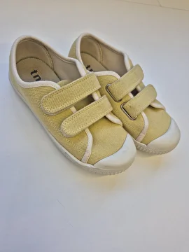 Tênis Com Velcro Mostarda Tnin 30