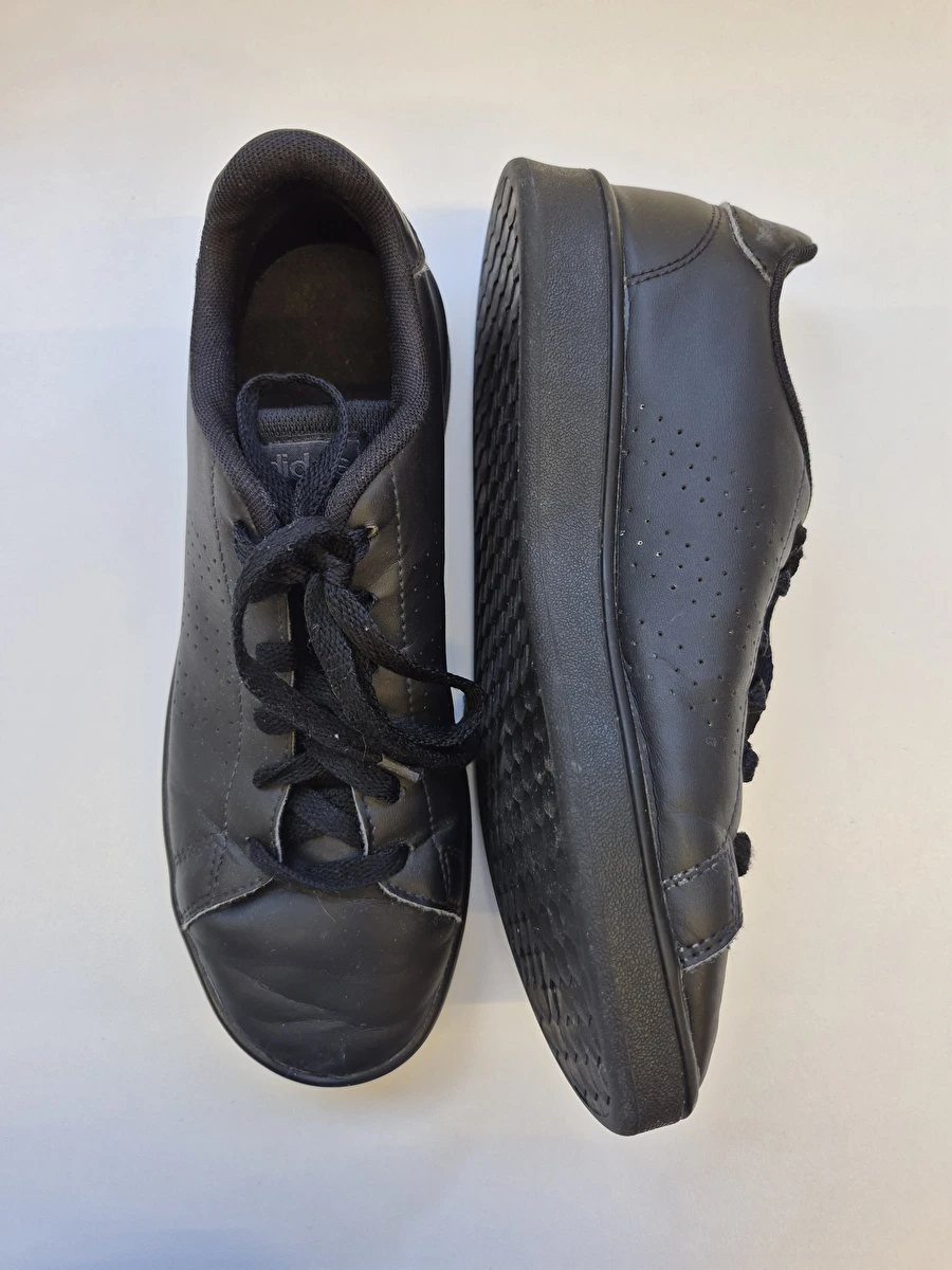 Tênis Com Cadarço/Advantage Base 2 Preto Adidas 35