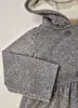 Casaco Com 4 Botões/Capuz/Tipo Fleece Cinza Carter's 1 Ano