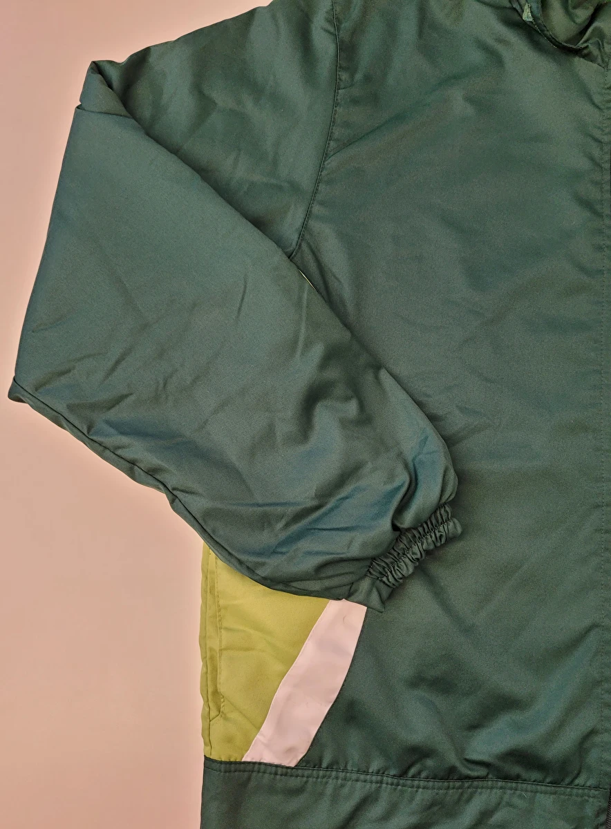 Uniforme Jaqueta Com Zíper E Capuz Verde Bom Jesus 14 Anos