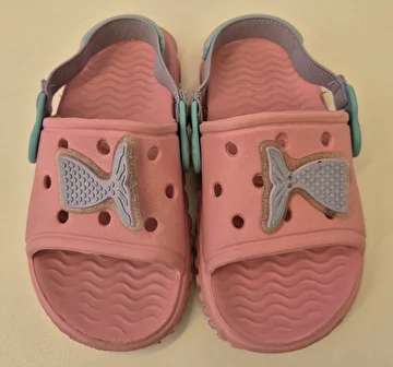 Sandália Com Elástico Rosa Bibi 25-26