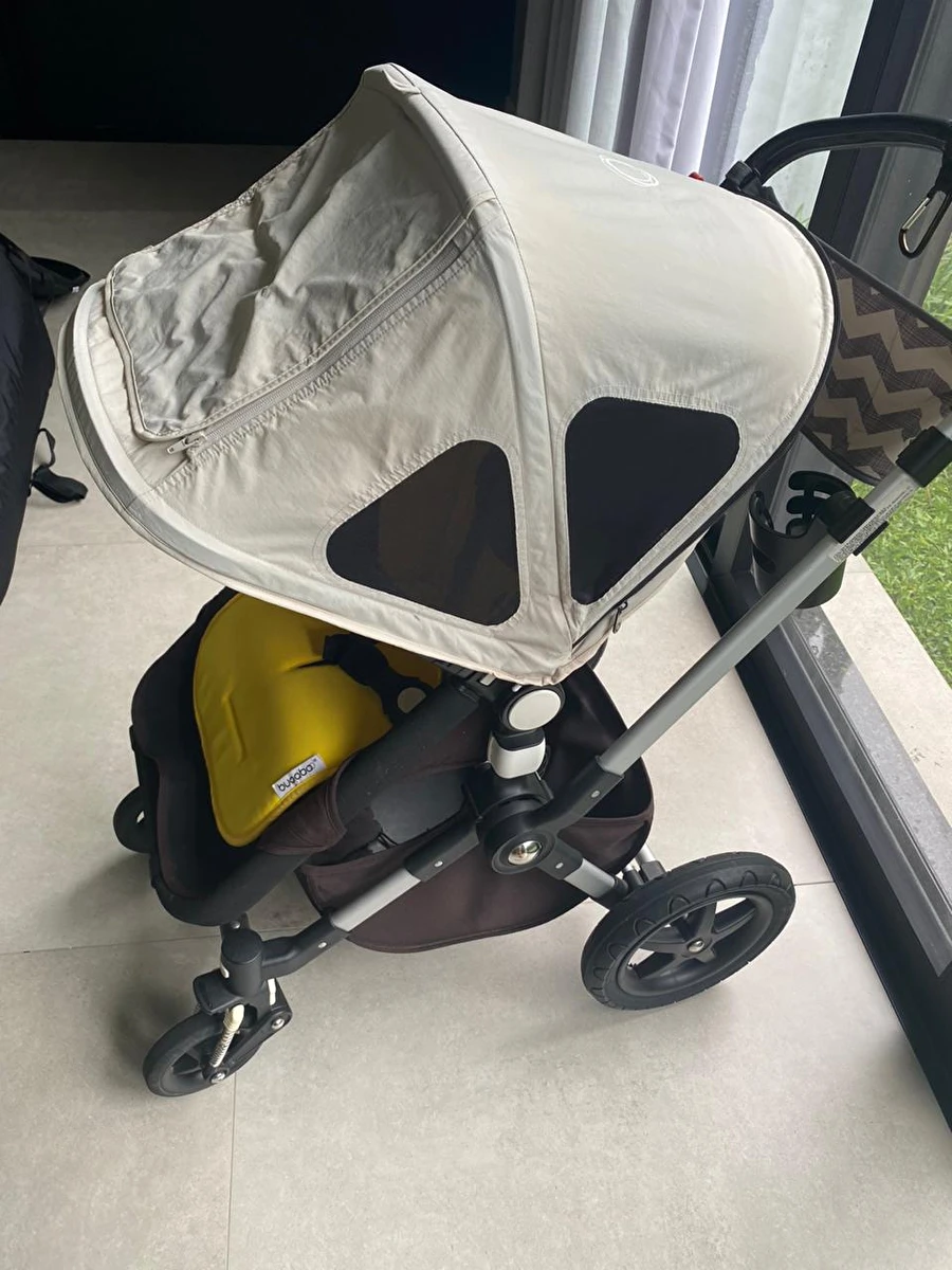 Carrinho Cameleon 3 Plus 2 Em 1 Versátil E Fácil Cinza Bugaboo