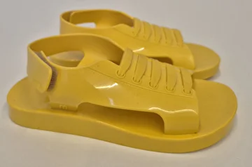 Sandália Com Velcro Amarelo Melissa 26-27