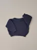 Conjunto Calça Bege/ Body Manga Longa/Suéter Tricô Azul Azul Nutti 0-3 Meses