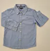Camisa Manga Longa Azul Tommy Hilfiger 2 Anos