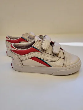 Tênis Com Velcro Bege Vans 24