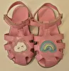 Sandália Com Velcro Rosa Bibi 26