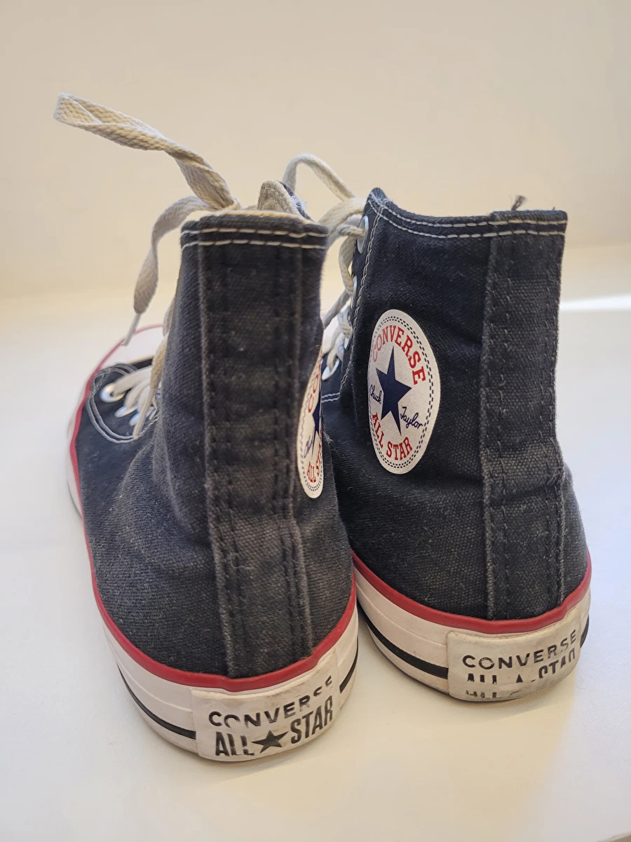Tênis Cano Médio Preto All Star 35