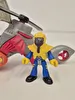 Helicóptero Articulado Cinza Fisher Price
