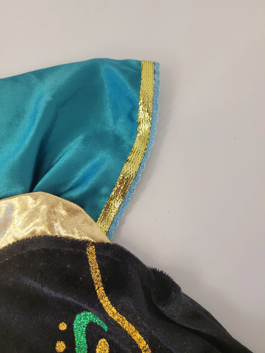Fantasia Vestido/Anna/Frozen Verde Vogue 6-7 Anos