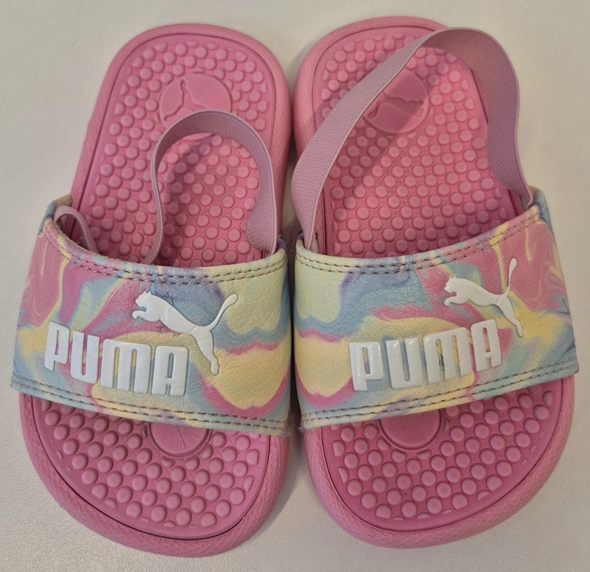 Chinelo Com Elástico Rosa Puma 22