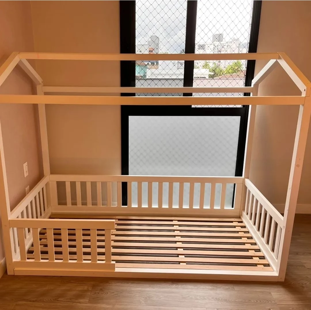 Cama Montessoriana Carvalho Kartoonbaby