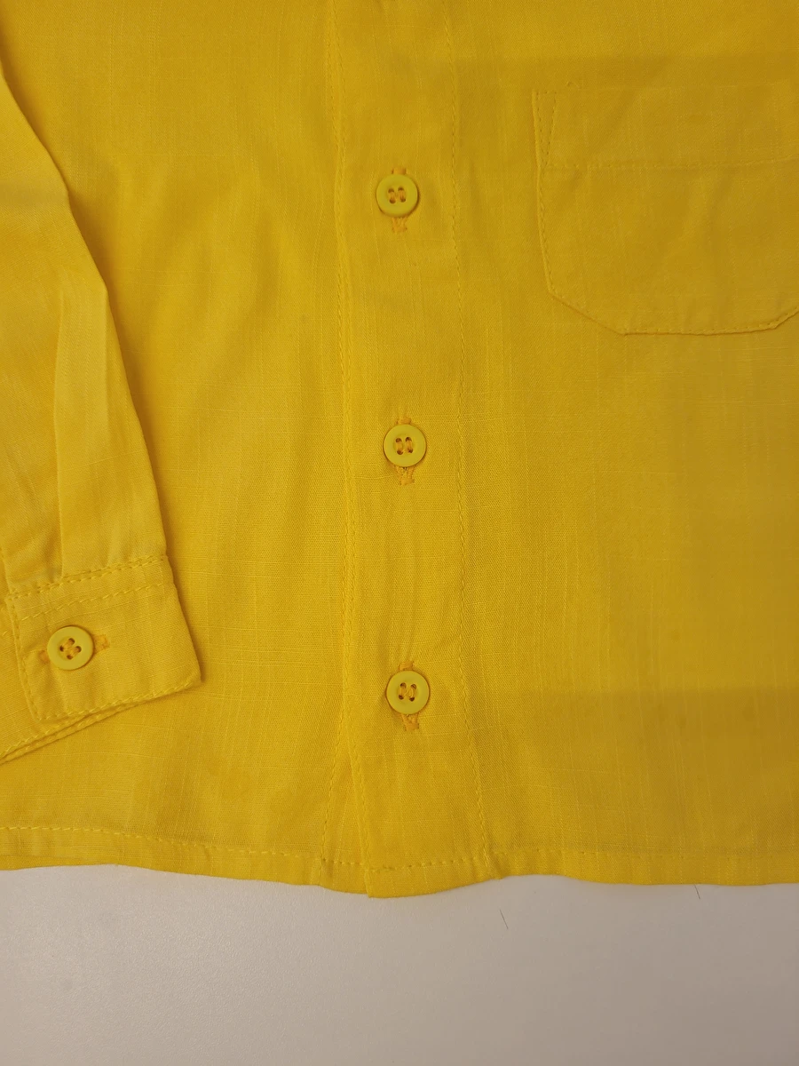 Camisa Manga Longa Amarelo Bcp Kids 1 Ano