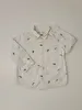 Camisa Manga Longa Branco Zara 18-24 Meses