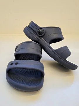 Sandália Sem Regulagem Azul Crocs C10