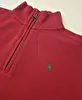 Suéter Com Zíper /Tipo Tricô Vermelho Polo Ralph Lauren 4 Anos