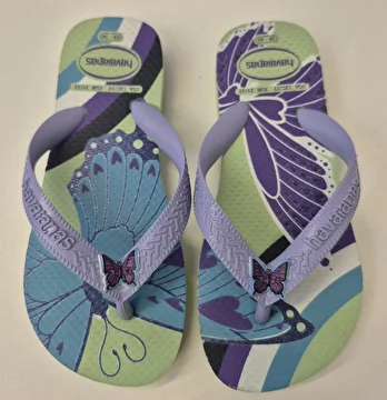 Chinelo Estampa Borboleta Lilás Havaianas 29-30