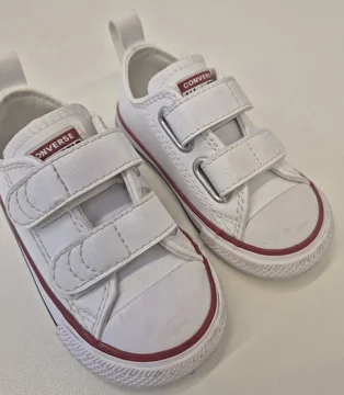 Tênis Com Velcro Branco All Star 21
