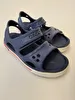 Sandália Com Velcro Azul Crocs C12