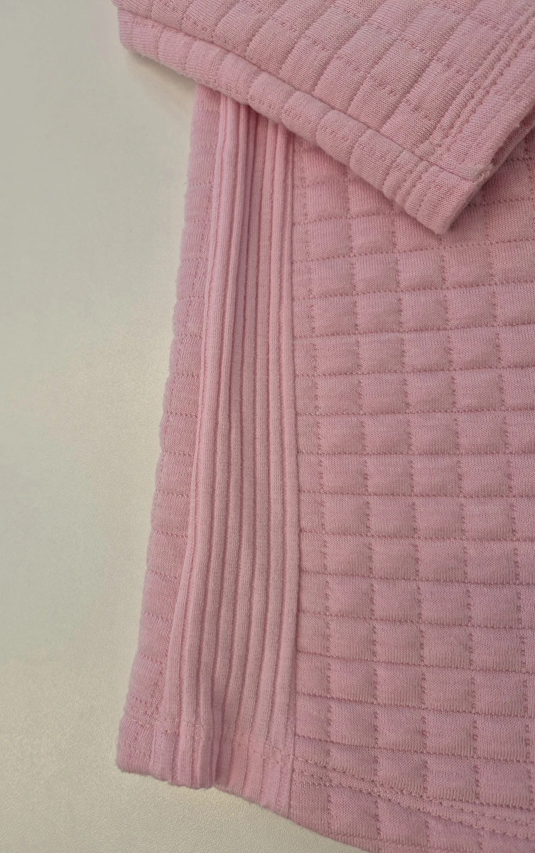 Vestido Manga Longa Rosa Momi 1 Ano