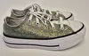 Tênis Com Cadarço/Com Gliter Verde All Star 30