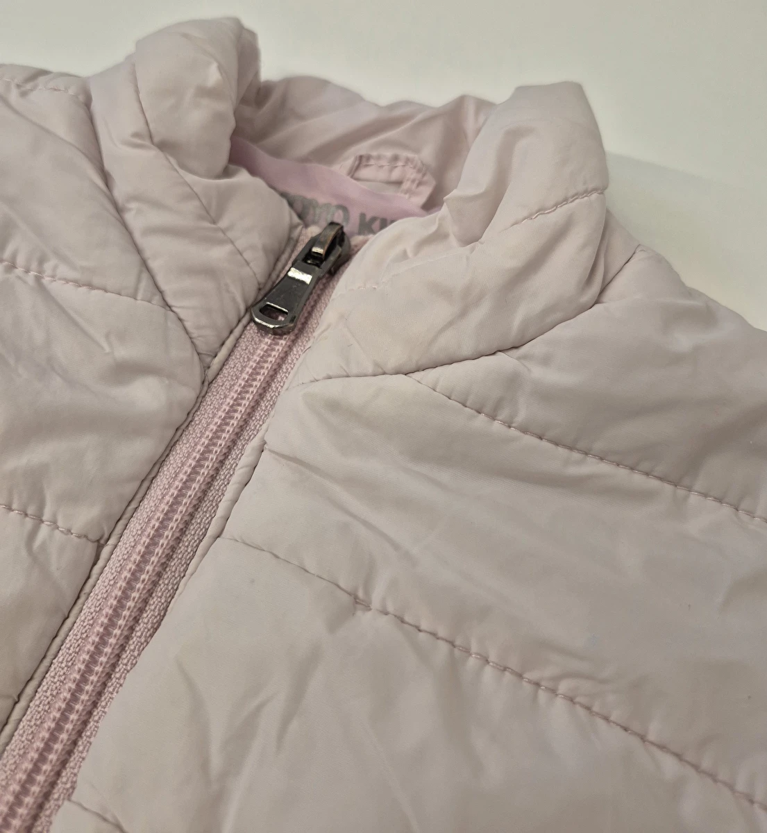 Jaqueta Com Zíper/Tipo Puffer Rosa Yoyo Kids 3 Anos