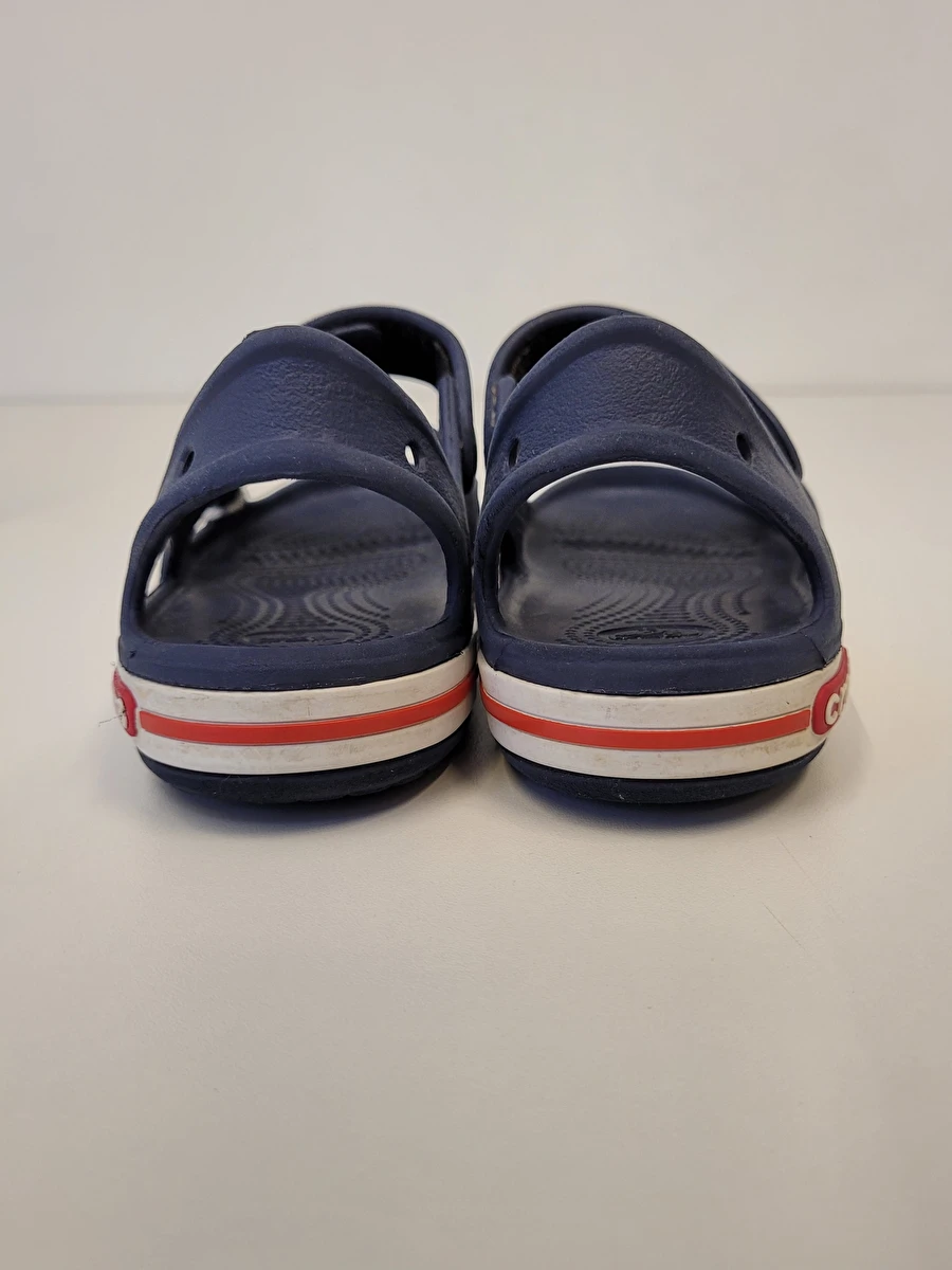 Sandália Com Velcro Azul Crocs C12