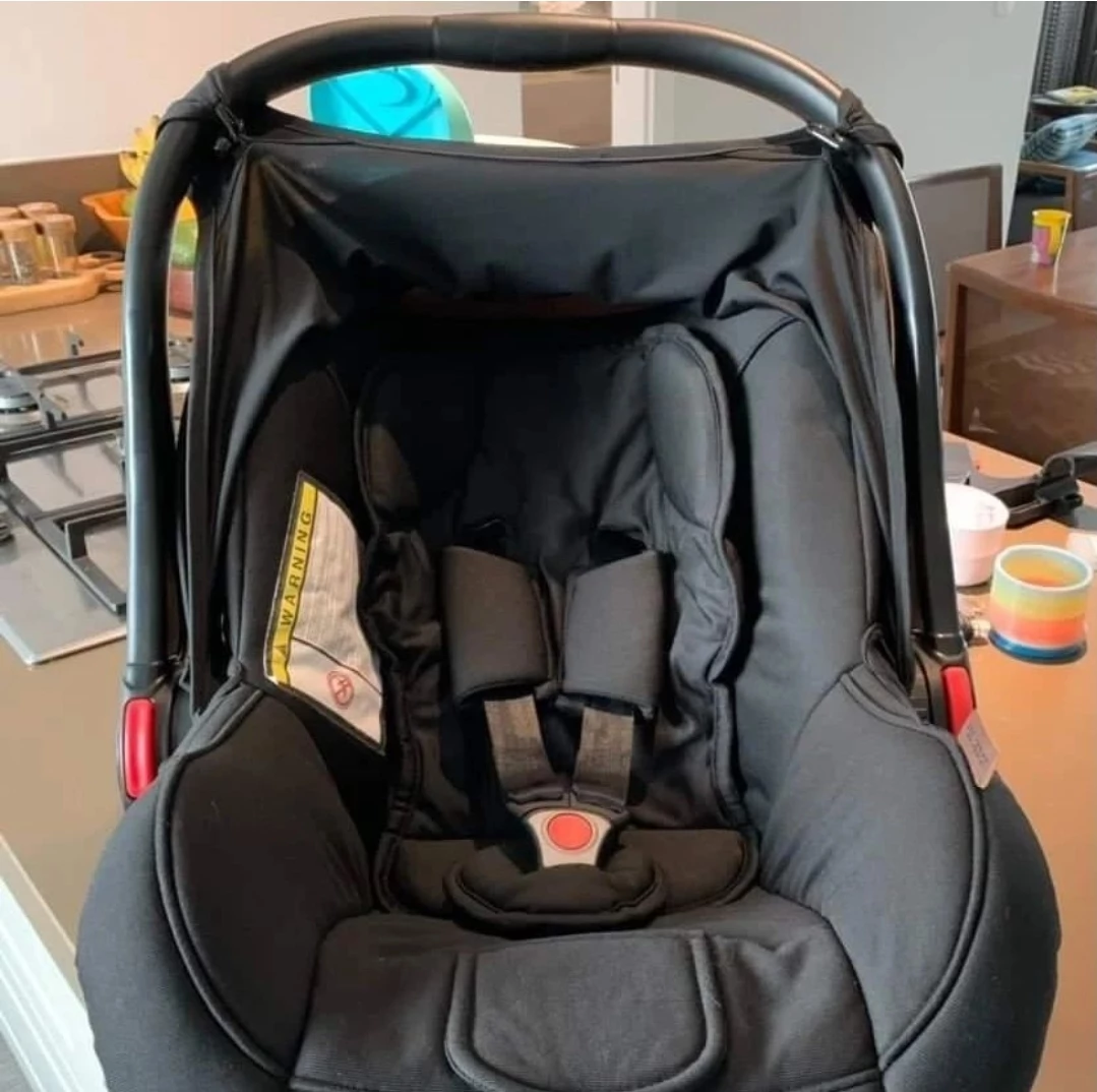 Bebê Conforto Novo/ Sem Uso Preto Abc Designer