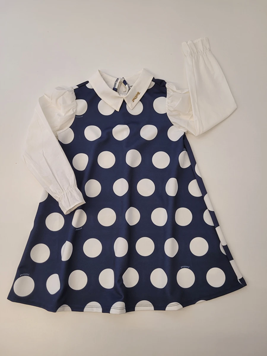Vestido Novo Azul Momi 6 Anos