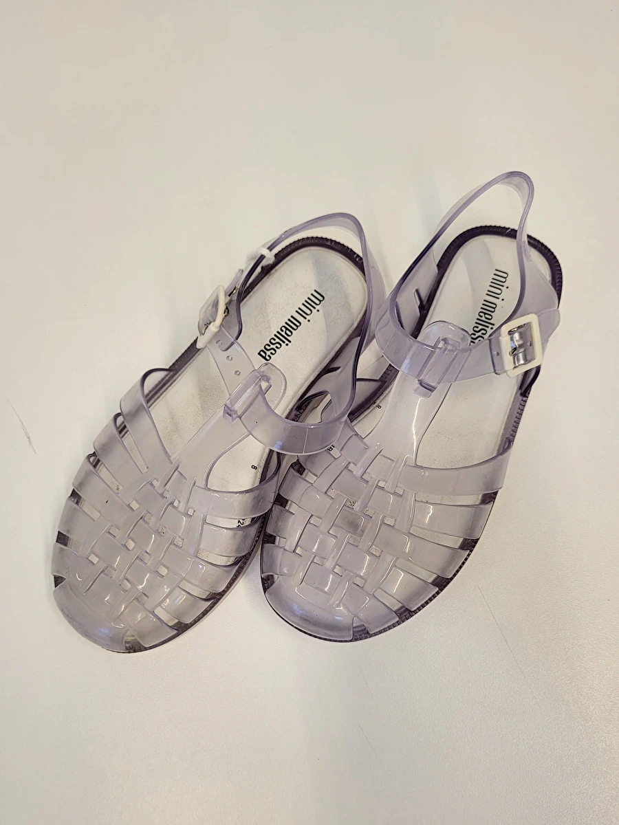 Sandália Com Fivela Transparente Melissa 28