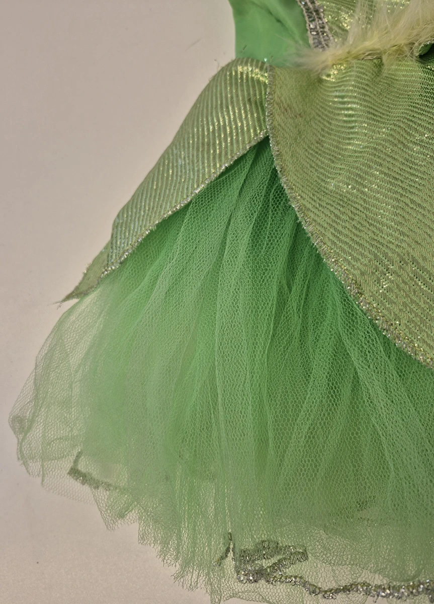 Fantasia Vestido/Sininho Verde Tango Fashion 4 Anos
