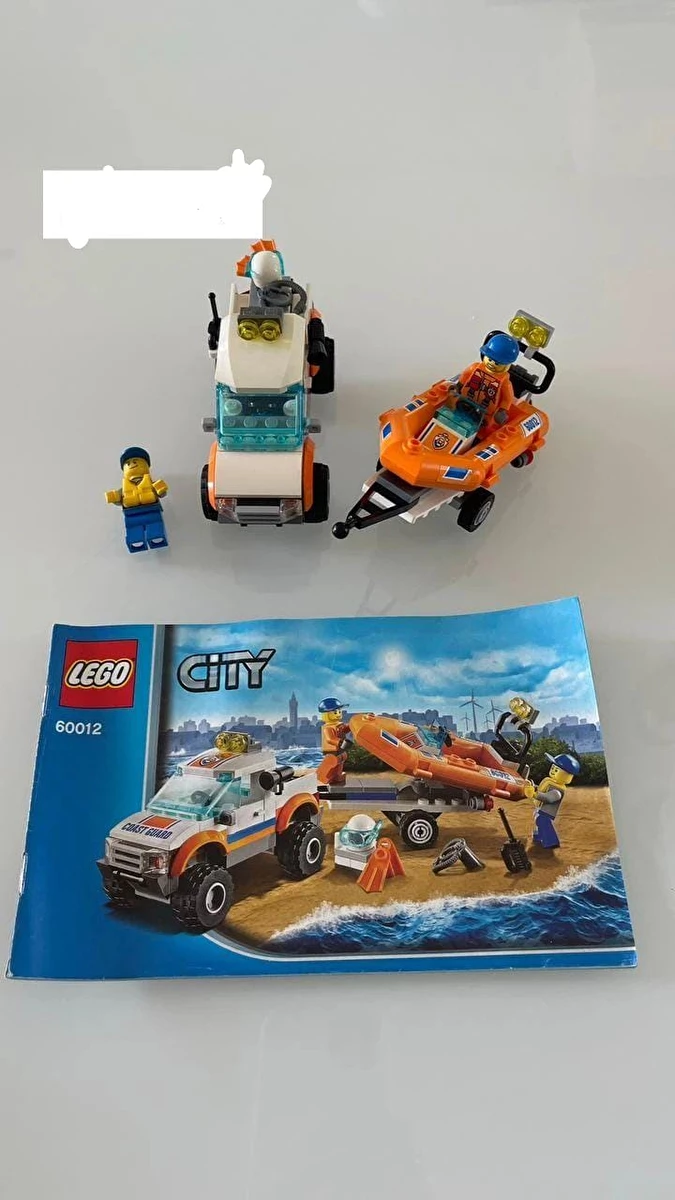 Encaixe 60012 City Laranja Lego 5 Anos