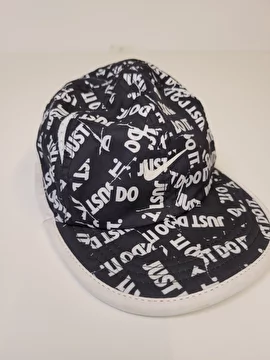 Boné Poliéster Com Velcro Atrás/Dri Fit Preto Nike