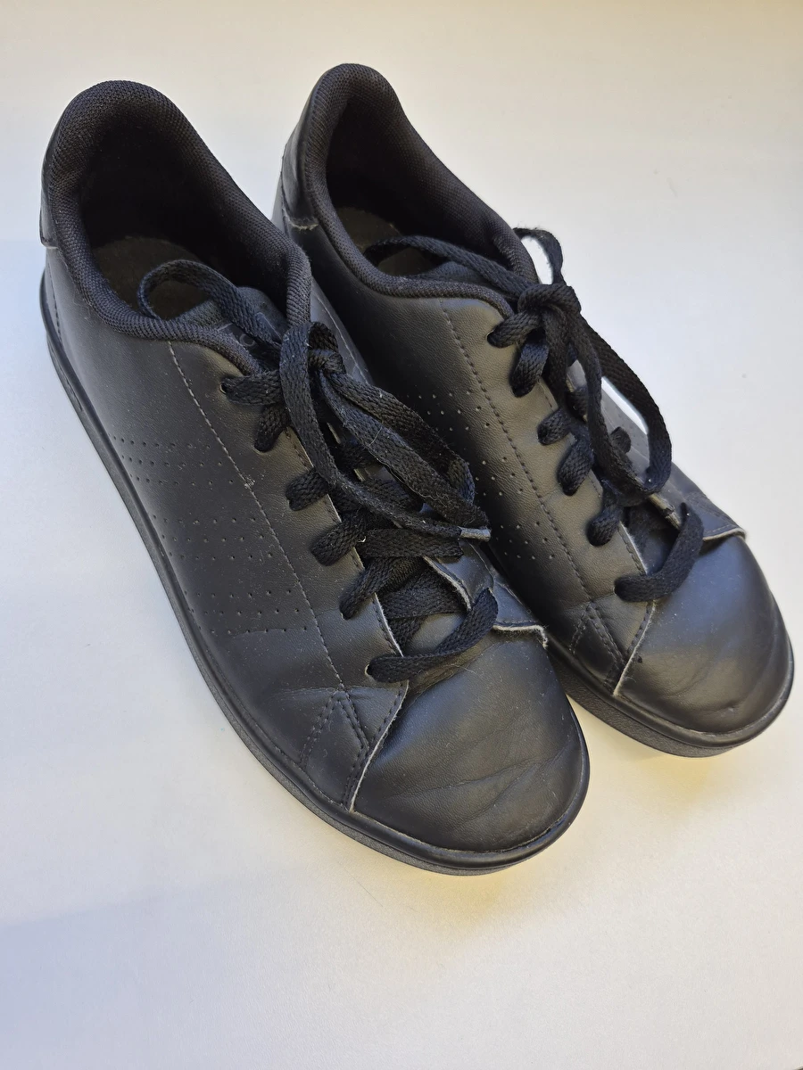 Tênis Com Cadarço/Advantage Base 2 Preto Adidas 35