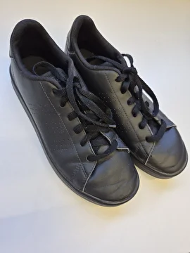 Tênis Com Cadarço/Advantage Base 2 Preto Adidas 35