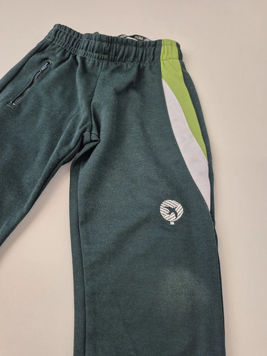 Uniforme Calça Com Elástico Na Cintura Verde Bom Jesus 4 Anos