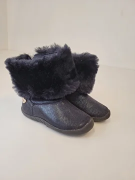 Bota Cano Curto Com Zíper Na Lateral Preto Ortope 20