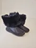 Bota Cano Curto Com Zíper Na Lateral Preto Ortope 20