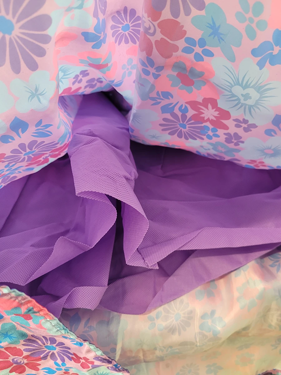 Fantasia Vestido/Isabela/Encanto Colorido Sem Marca 6 Anos