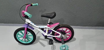 Bicicleta Cecizinha Aro 14 Rosa Caloi