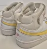 Tênis Cano Médio Com Velcro Branco Nike 30