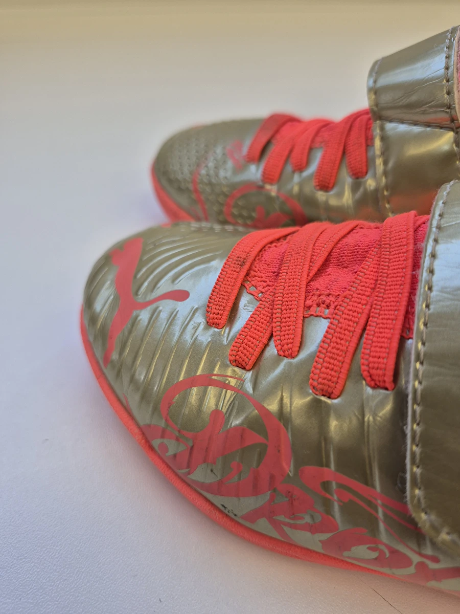 Chuteira Com Velcro Dourado Puma 26